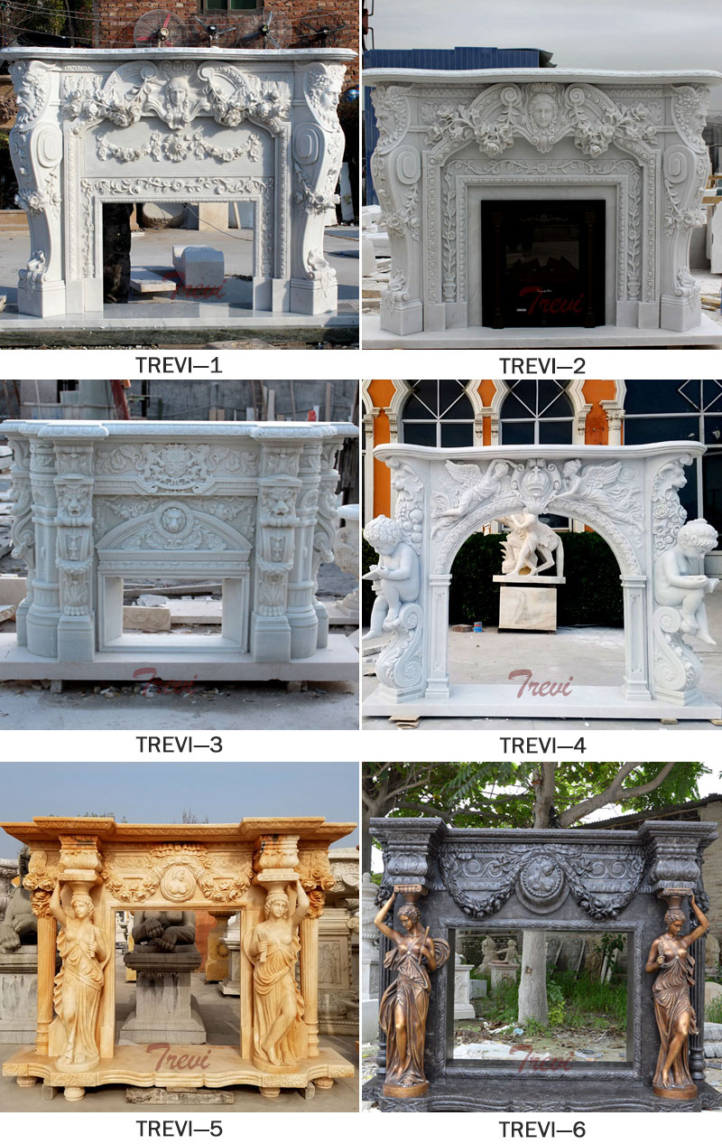 Custom fireplace mantels and surrounds ideas