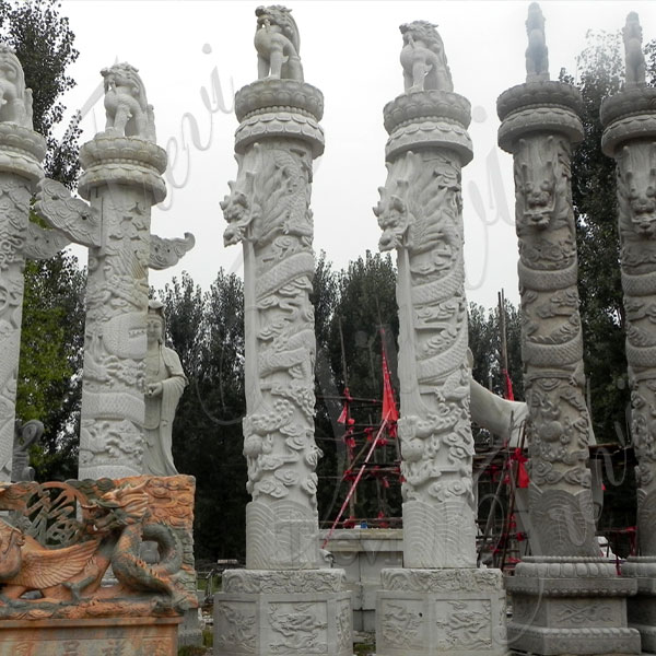 wholesale roman stone columns architectural support square columns supplier