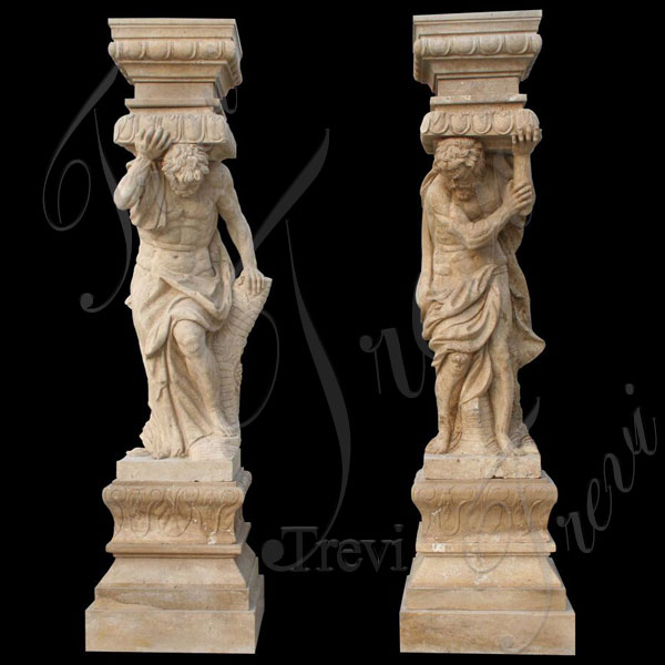 cheap greek pillars free standing fluted columns designs