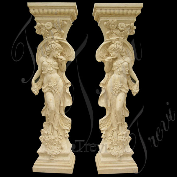 tall corinthian columns architectural support spiral column supplier