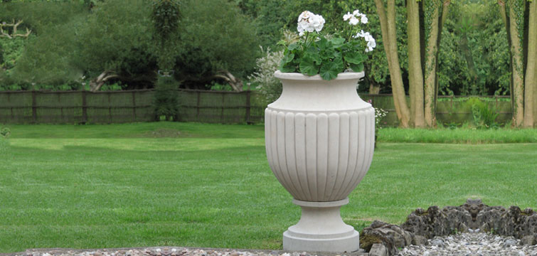 antique garden urns and planters