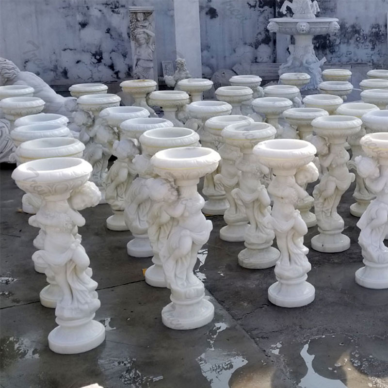 marble planter pots for sale