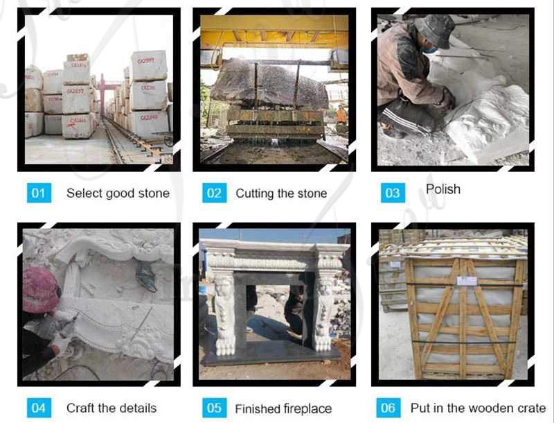 cast-marble-fireplace-for-sale