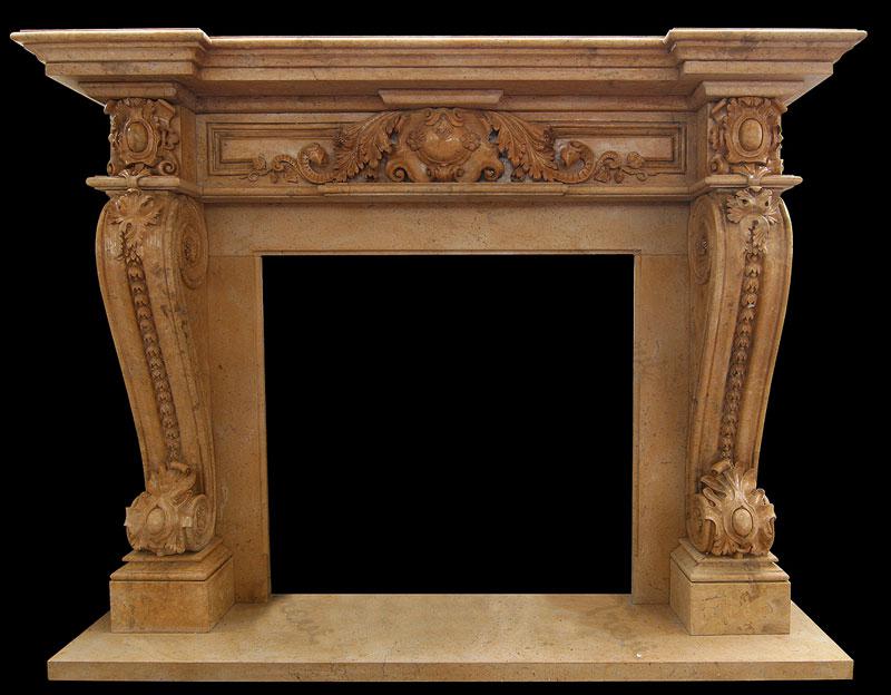 Georgian marble fireplace