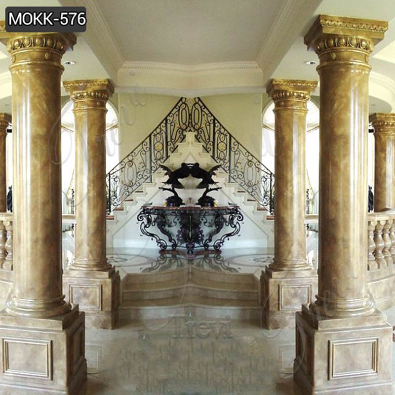 Granite solid marble column