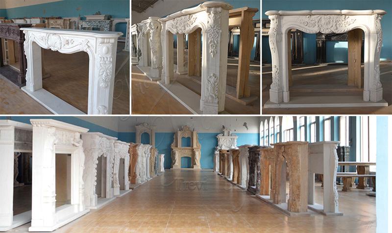 french marble fireplaces